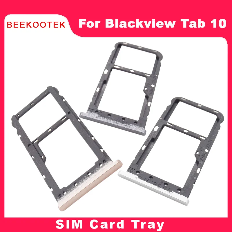 

New Original Blackview Tab 10 SIM Card Slot SD Card Tray Holder Adapter Assembly Repair Accessories For Blackview Tab 10 Tablets