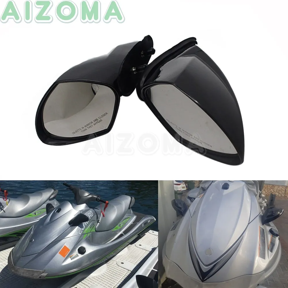 

2005-2009 For Yamaha VX 110 WaveRunner VX110 Deluxe Sport Cruiser 2pcs Motorboat Yacht Side View Mirrors Rearview Mirror