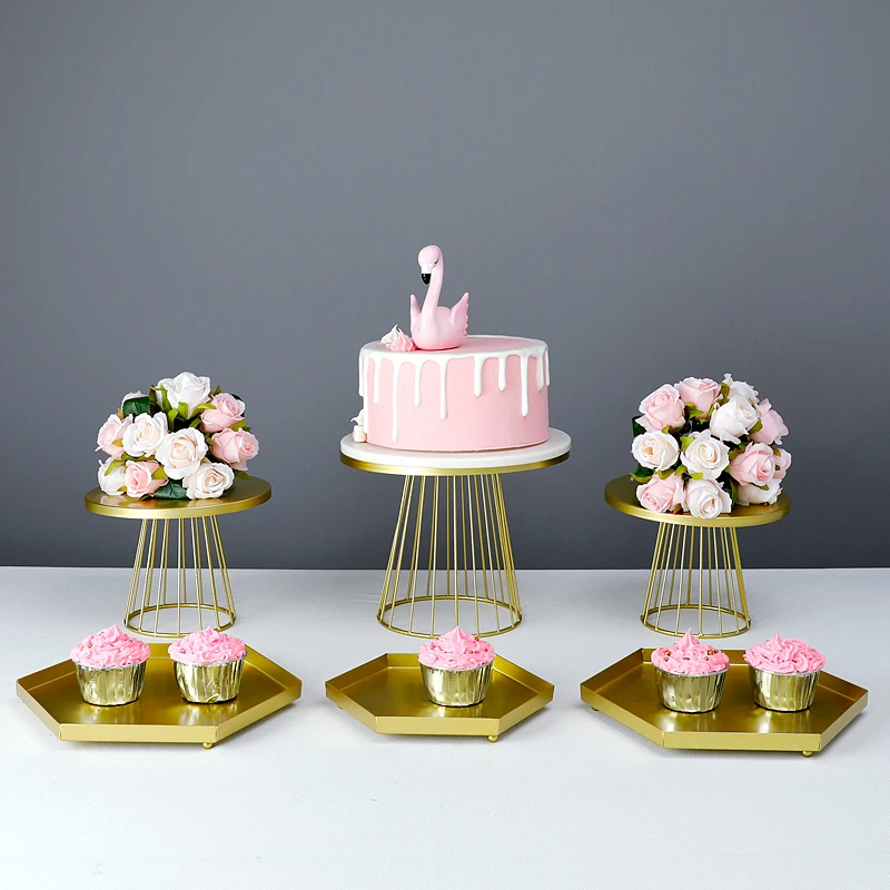 1pcs  Cake Stand 10 Inch for Wedding Table  Fondant Cupcake Display Accessory Party Bar window decoration jewelry display stand