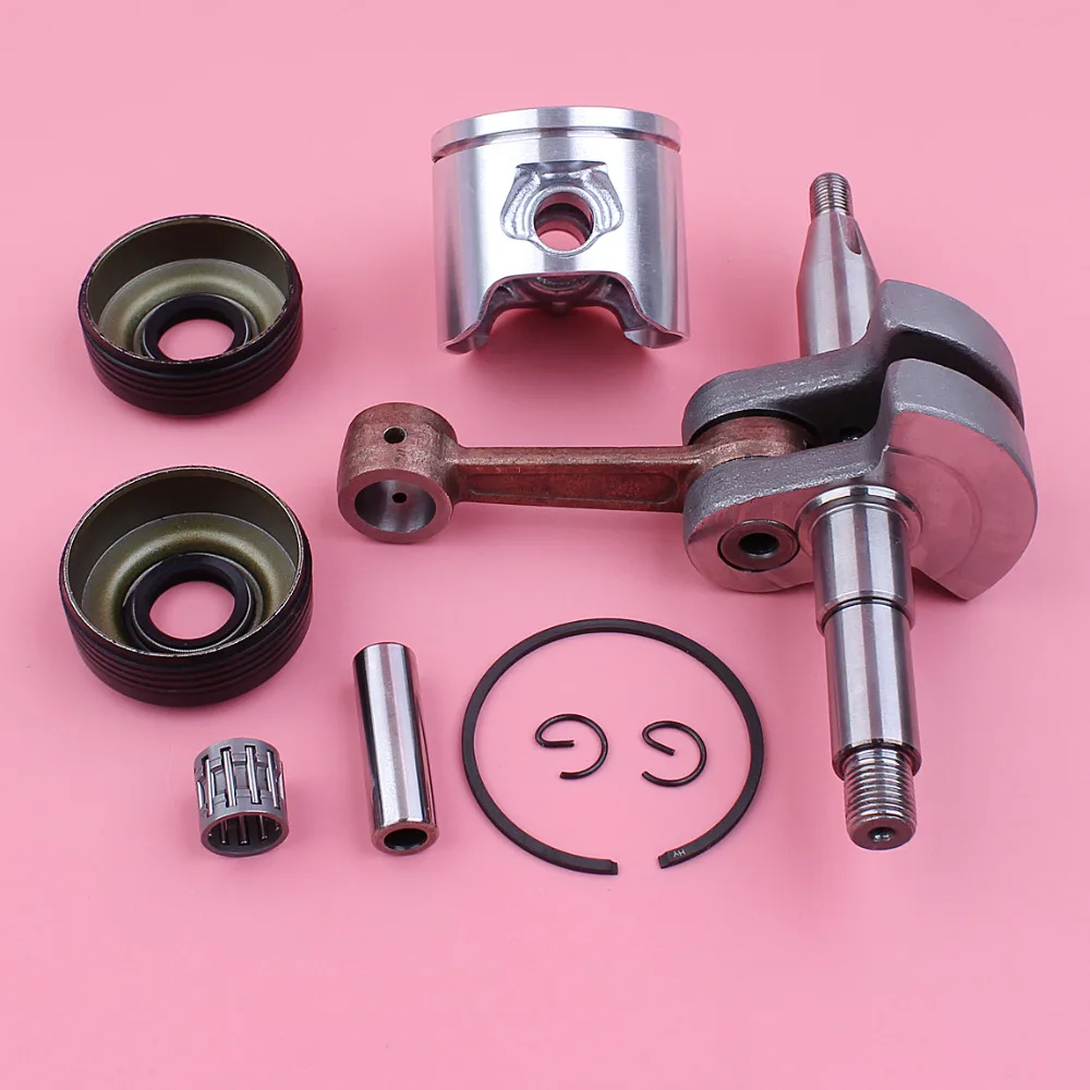 Adefol albero motore 44mm anello pistone paraolio Kit cuscinetto ad aghi per Husqvarna 350 motosega parte di ricambio бензопила