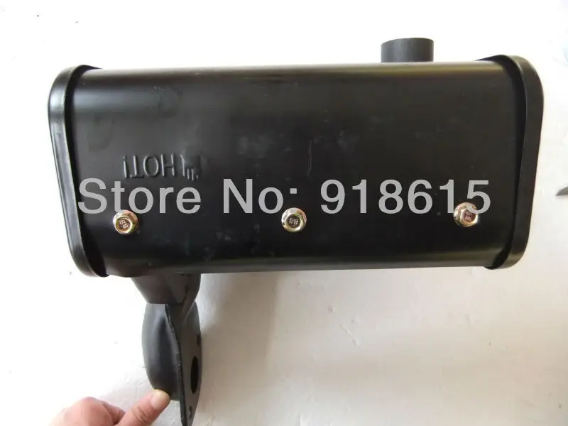 KIPOR KM186 KM186FA 186F MUFFLER ASSMEBLY EXHAUST PIPE FIT KDE6500E KDE5500E diesel generators parts