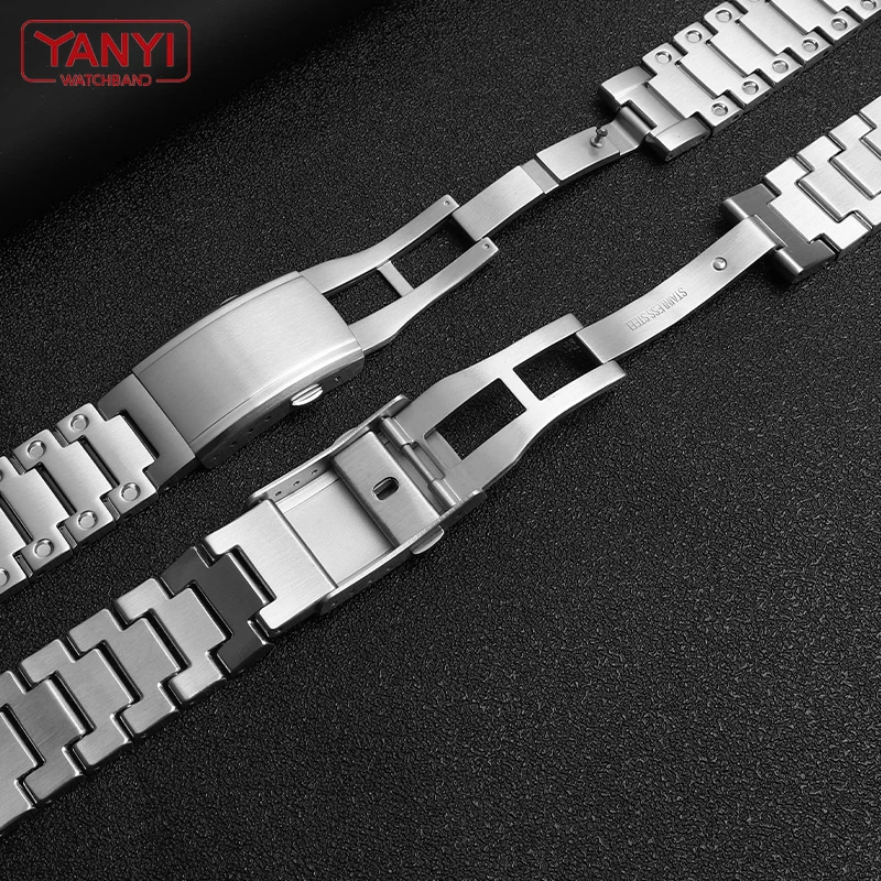 Stainless Steel Watchband for casio gshock GW-M5610 DW5600 GW-5000 G-5600 GA2100 GM5600 GM2100 watch band solid steel strap