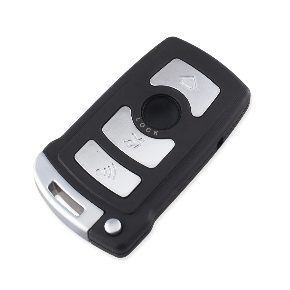 KEYYOU 3 4 Buttons Car Key Shell For BMW 1 3 5 7 Series E60 E65 E66 E67 E68 745i 750i 760i E90 E91 E92 Remote key shell Case