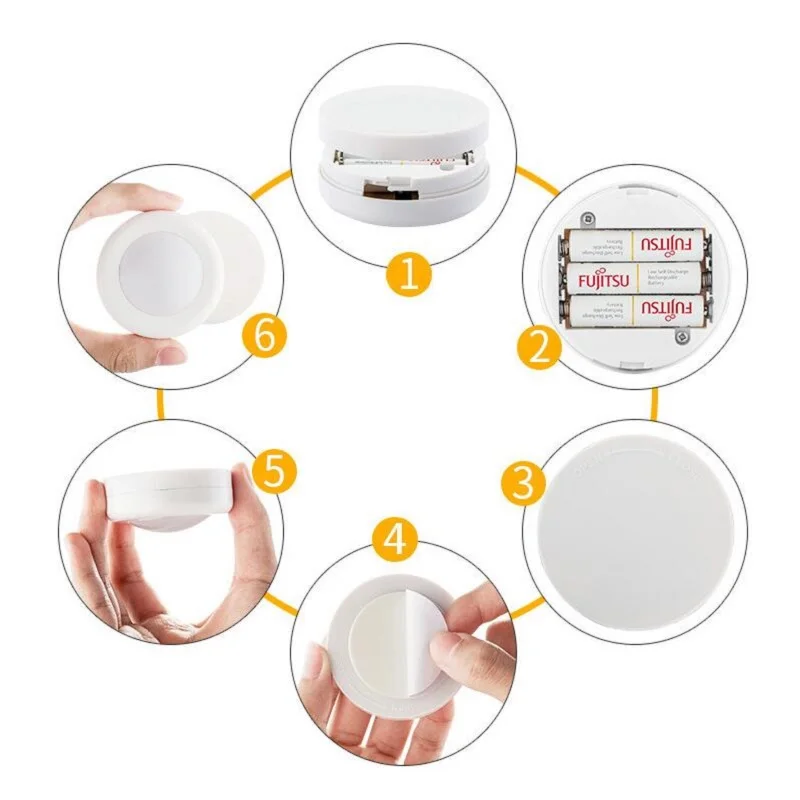 Dimmable Multicolor LED Small Night Light,IR Remote Control Dimmable Color-Adjustable Cabinet Light, Family Atmosphere Lamp.