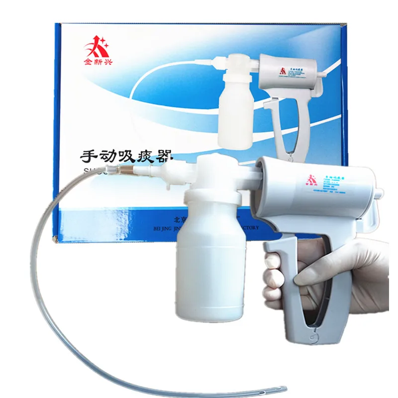 Hand Held Mnual Medical Sputum Aspirator Portable Sputum Suction Device Sterile Suction Pump Catheter Sputum Tube Elderly Child