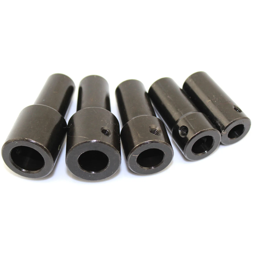 1PCS 5mm/6mm/6.35mm/8mm/10mm/11mm/12mm/14mm Motor Shaft Coupler Sleeve Coupling B16 Drill Chuck Taper Connecting Rod
