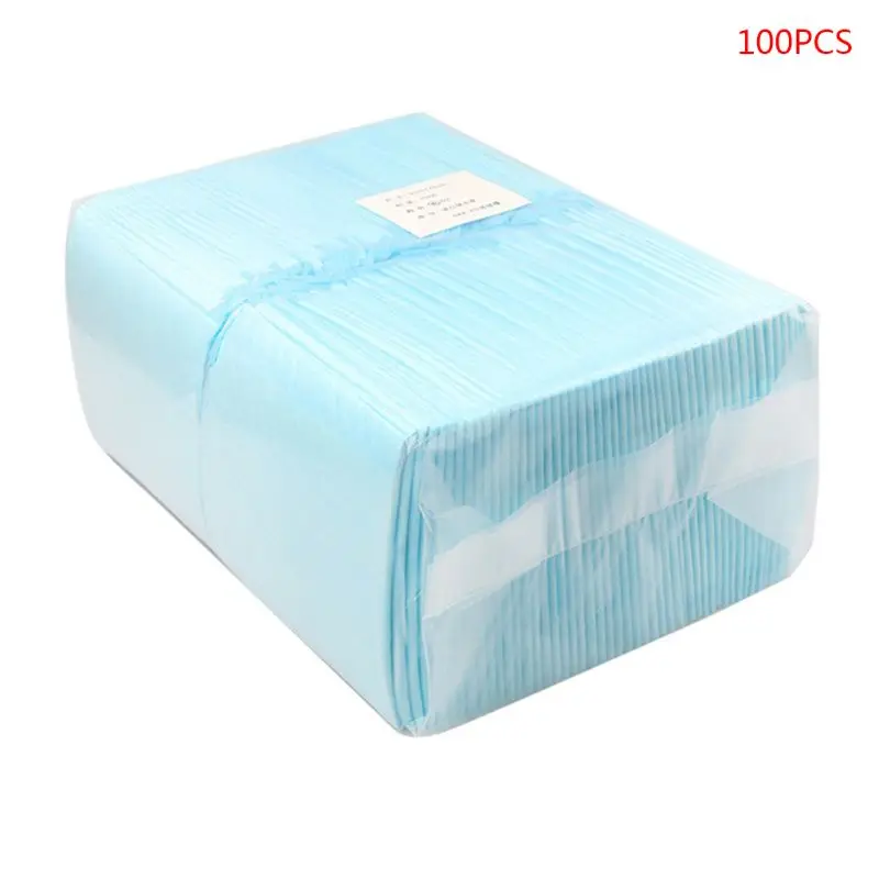 100 PCs/Set Einweg Baby Windel Ändern Matte für Infant oder Haustiere Weiche Wasserdicht Atmungsaktiv Neugeborenen Ändern Pad Windel