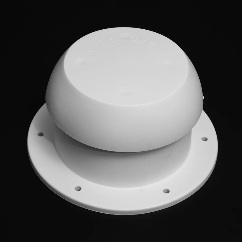 Round Mushroom Head Shape Ventilation Cap For Rv Accessories Top Mounted Round Exhaust Outlet Vent Cap