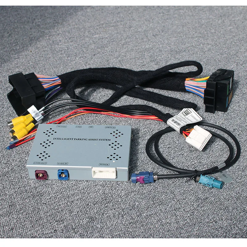 Front Rear View Camera Kit For Audi A3 S3 8V 2012-2019 OEM Display Screen Upgrade Interface Adapter Back Up Reverse CAM Decoder