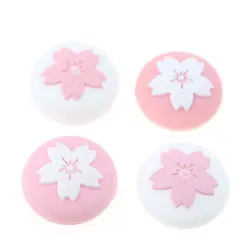 2pcs Cherry Pink Lemon For Nintendo Switch Lite OLED Analog Thumb Grip Nintend Swith Joy Con JoyCon Controller Joystick Cap Game