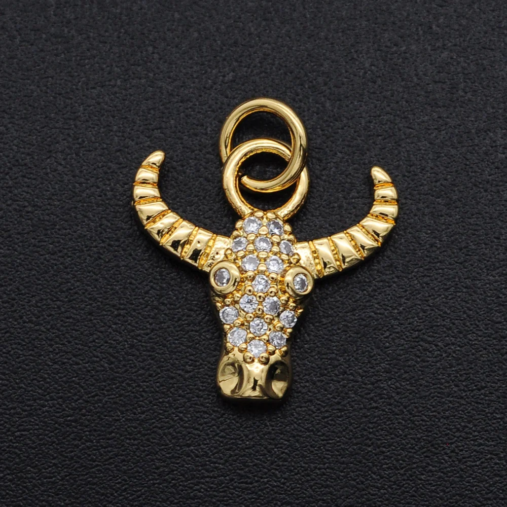 Gorgeous Diy CZ Butterfly Charms Wholesale Elephant Necklace Pendant Deer Owl Zircon Connector For Jewelry Bracelet Making