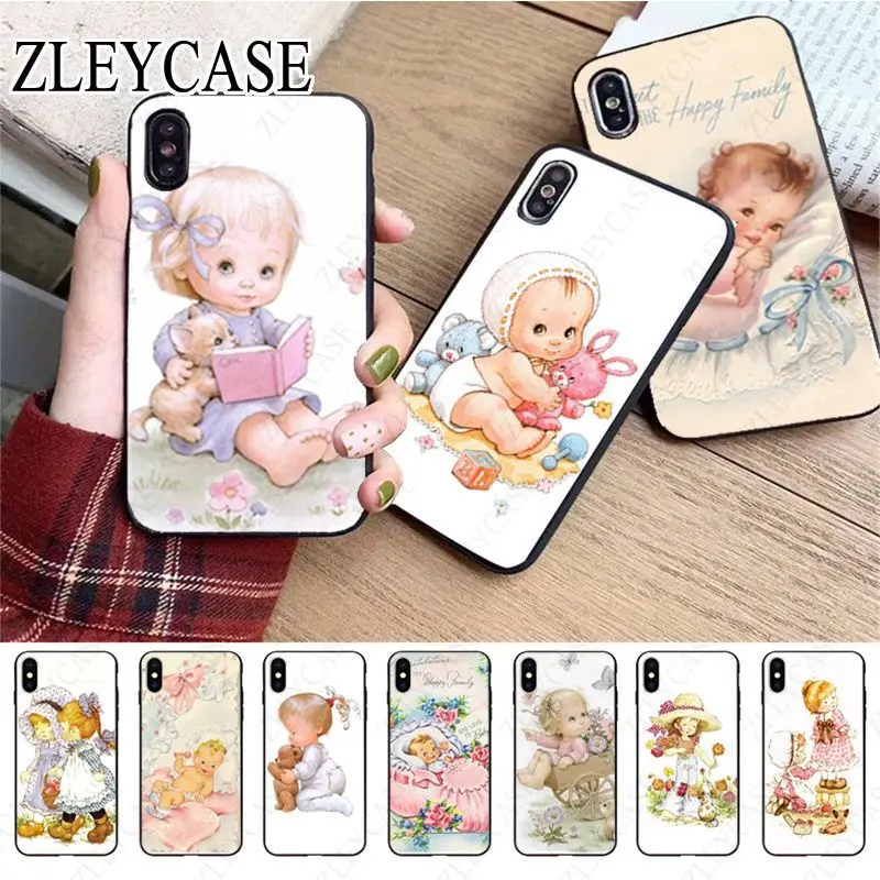 Neonatal baby boy girl Soft Phone Case For iphone 13pro 14pro 15pro 12pro 11pro xs max 7 8 XR 12mini 15plus 13mini SE 2020 Cover