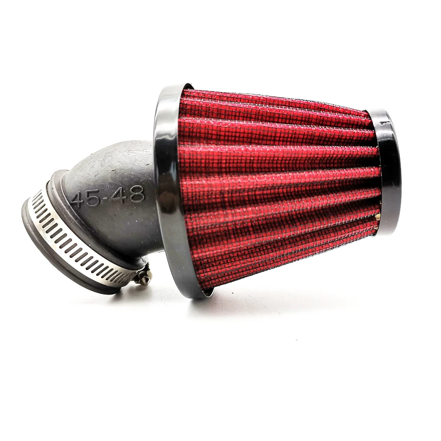 

Universal 48mm Inlet Motorcycle Cold Air Intake Tapered Air Filter Cleaner