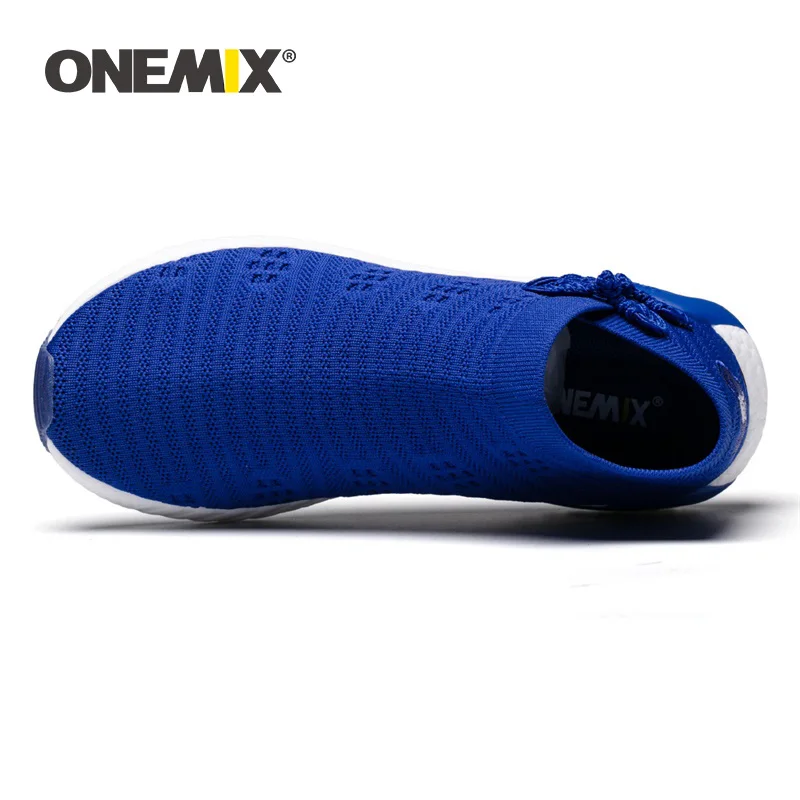 ONEMIX dziecięce buty rekreacyjne dla chłopców siatka miękkie sportowe trampki haczyk pętla na co dzień buty oddychające buty do powolnego chodzenia