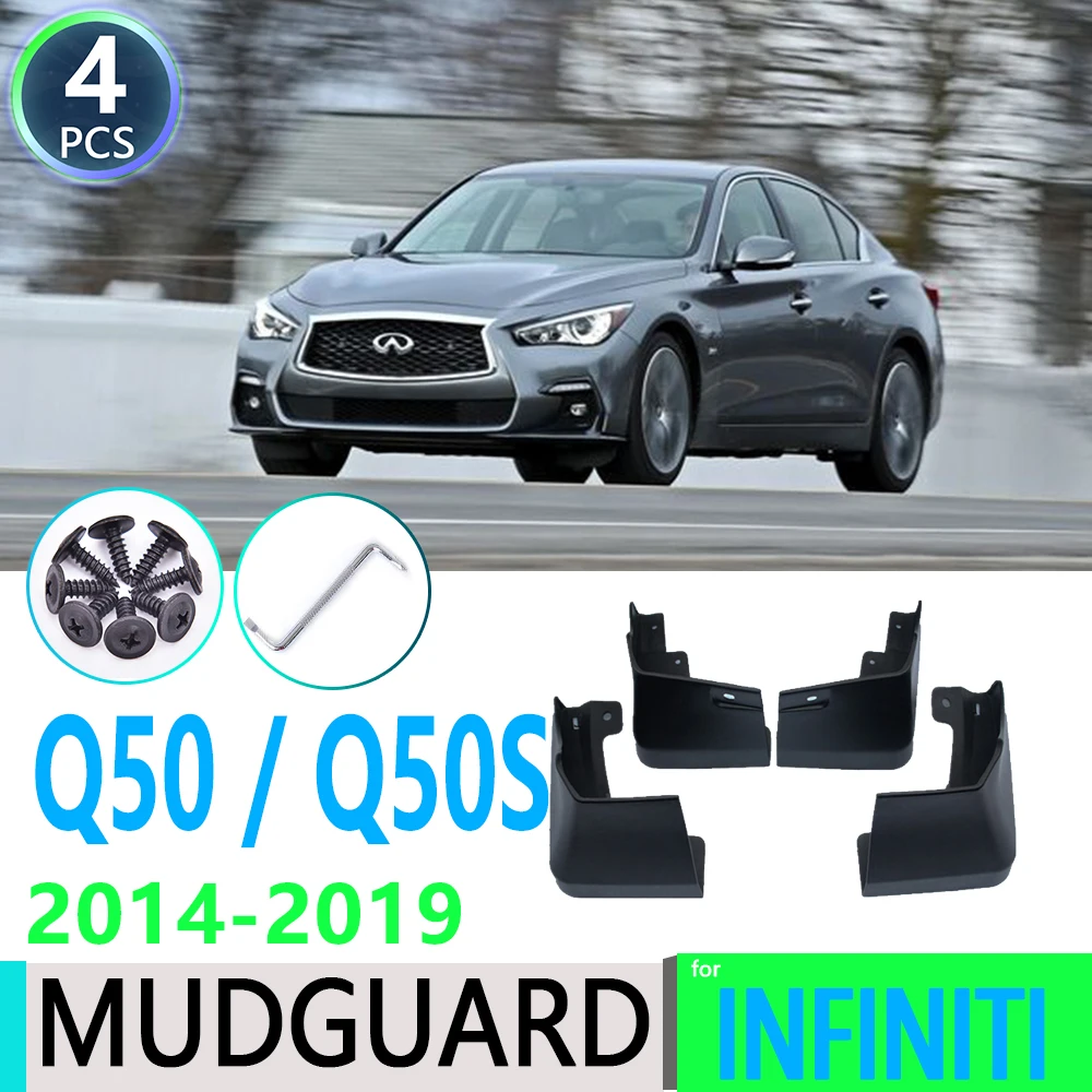 

Для Infiniti Q50 Q50S 2014 ~ 2019 2015 2016 2017 2018 крыло брызговики защита брызговик автомобильные аксессуары