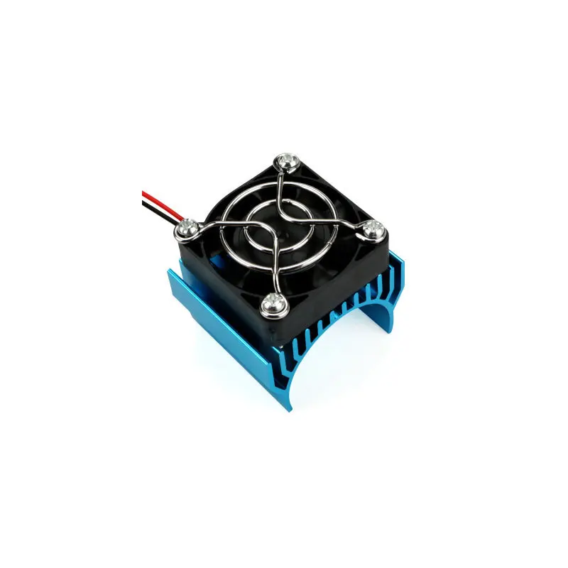 540/550/ Motor Heat Sink Cooler Heat Fin 36mm Diameter Radiator/cooler 4010 Dc 5v Cooling Fan For Rc Model Car Hsp Scx10 Trax