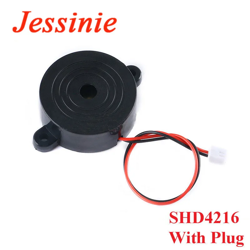 High Decibel Alarm SHD4216 Alarm Horn Active Sounder Buzzer Anti-theft Device With Plug Connector 12V