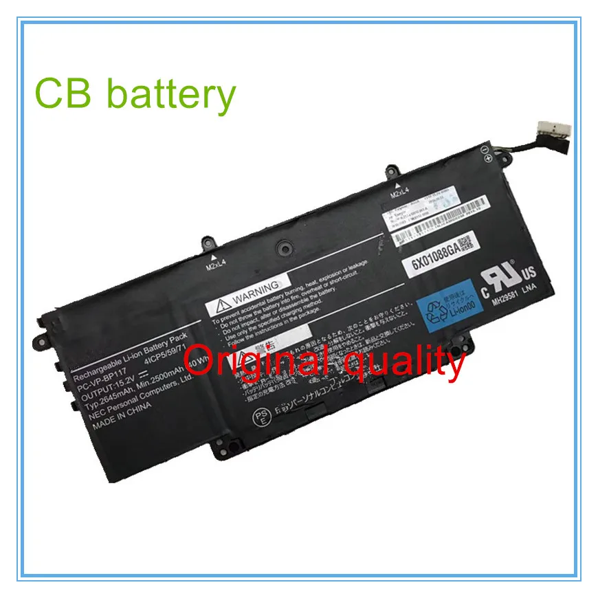 

15.2V 40Wh PC-VP-BP117 battery Apply to 41CP5/59/71 9100321GB series ablet