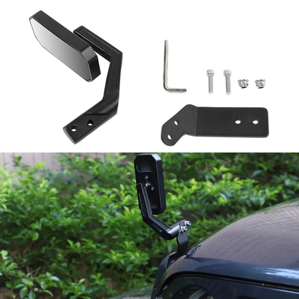 

Зеркало для слепых зон на капоте MOVOTOR, зеркало заднего вида для пассажира/основная сторона водителя для JL JK 2007-2017-Gladiator-JT 2020, Jeep Wrangler