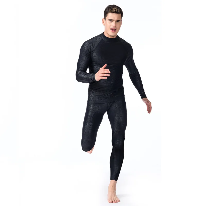 SBART Sharkskin Men Surf Pants Anti-UV Lycra Rashguard Leggings Full Length Yoga Fitness Swim Surf Quick Dry Anti Jellyfish Pant