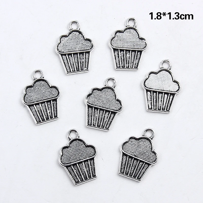 20pcs Mixed Tibetan Silver Coffee Cup Teapot Charms Pendants Jewelry Making Bracelet Findings Diy Handmade Crafts Accessories