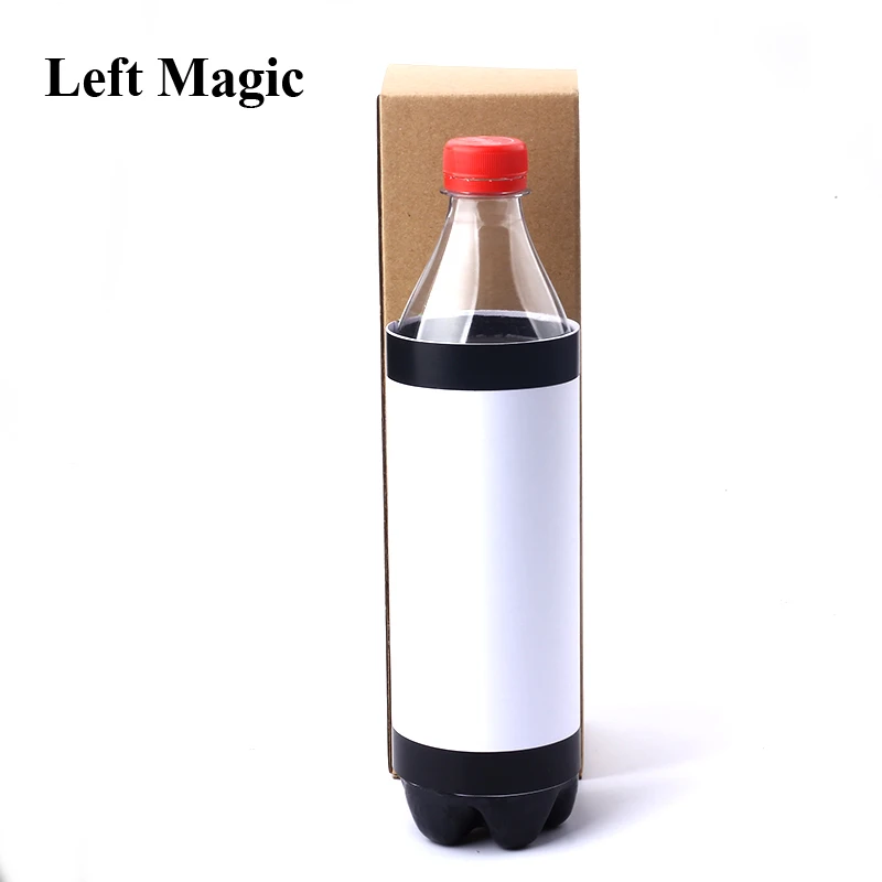 New Vanishing Cola Bottle Magic Tricks Vanishing Cole / Coke Bottle Stage Magic Props Bottle Magic Close Up Illusions Accessorie