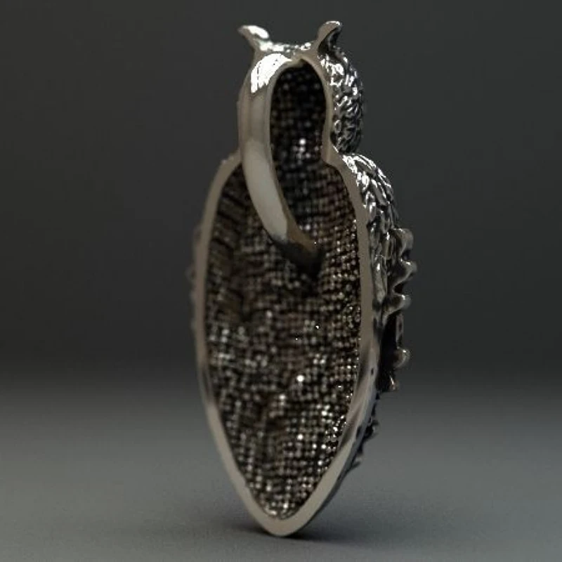 Fashionable Income Exquisite Owl Necklace The Lord of the Night King Sky Pendant High Quality Gift Girls