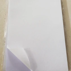 Self Adhesive Label Paper A4 Blank Luxury White Masking Textured Sticker for Inkjet / Laser Printer