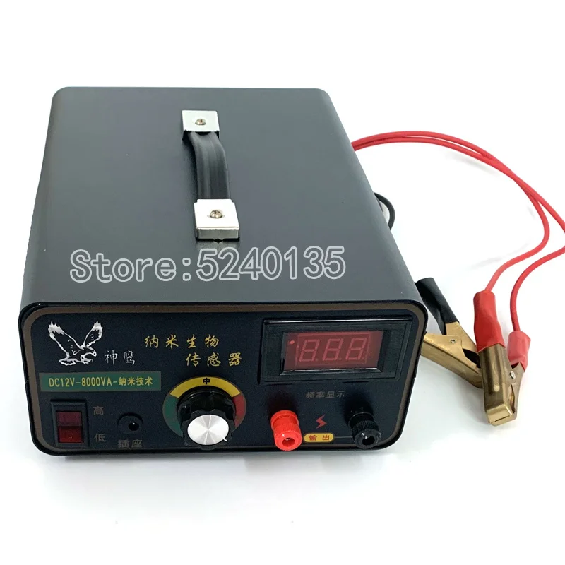 Nano Biosensor 12V Battery 8000VA 5000W Inverter High Power converter Head Electronic Booster Kit charger machine