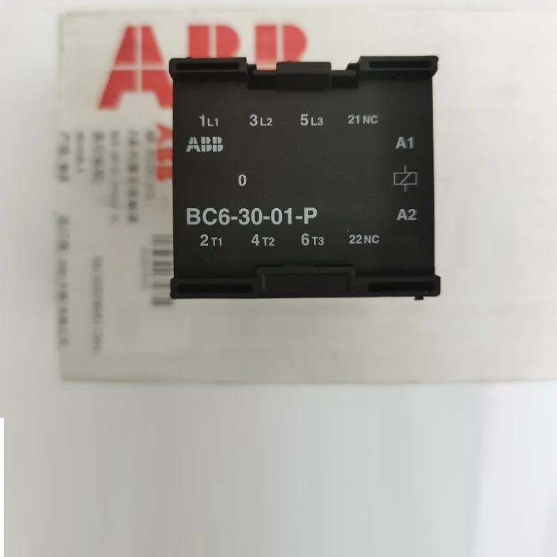 

ABB BC6 3-pole mini contactors – with soldering pins DC operated BC6-30-10-P BC6-30-01-P