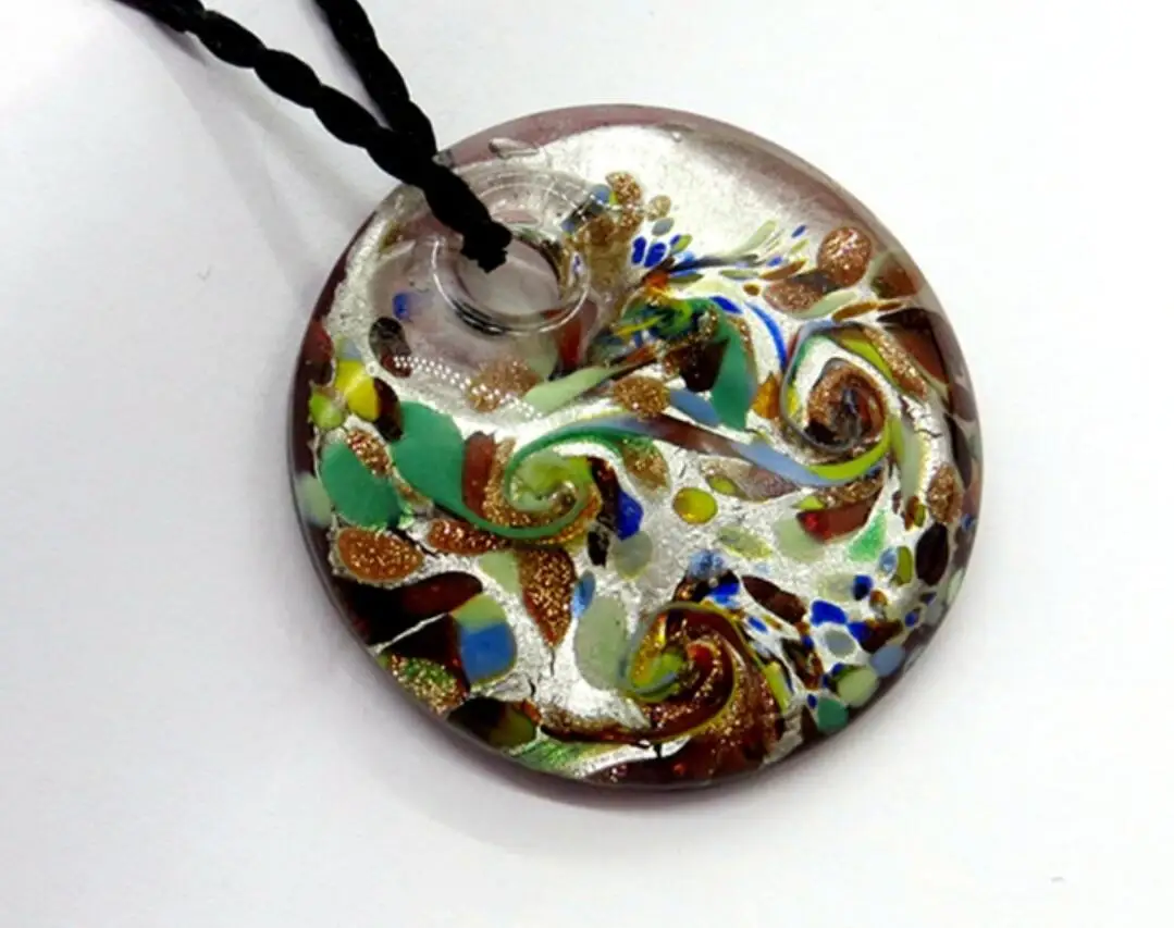 Handmade Murano Glass Pendant Fit For Necklace