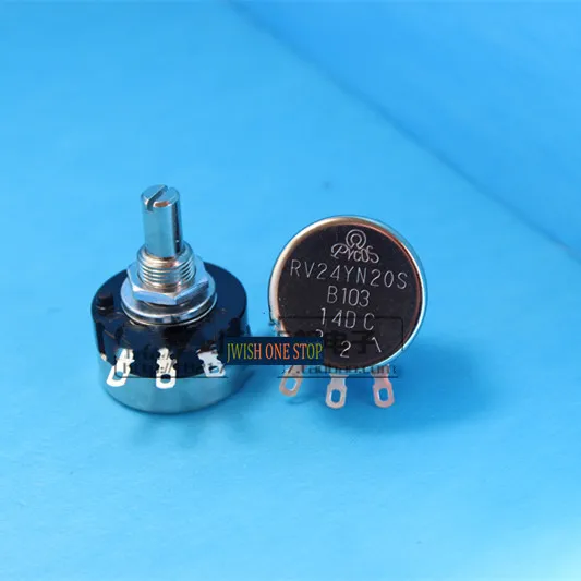 

RV24YN20S B203 20K B503 50K B104 100K lap speed potentiometer