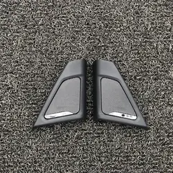 Car Tweeter Cover Trim Kit For BMW F10 F11 5 Series Front Rear Door Speaker Audio Loudspeaker Original Upgrade Accessories Refit