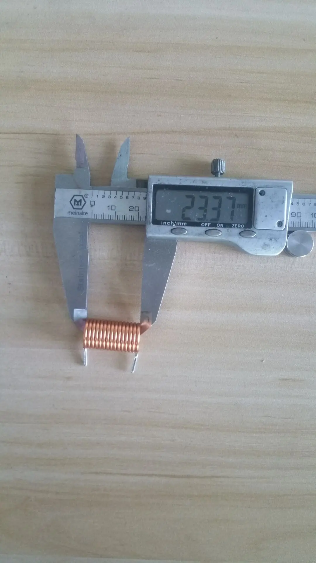 1uh Hollow Coil Inductance QA1.5 Wire Diameter 10 Inner Diameter Audio Single-layer Horizontal Type for Power Amplifier