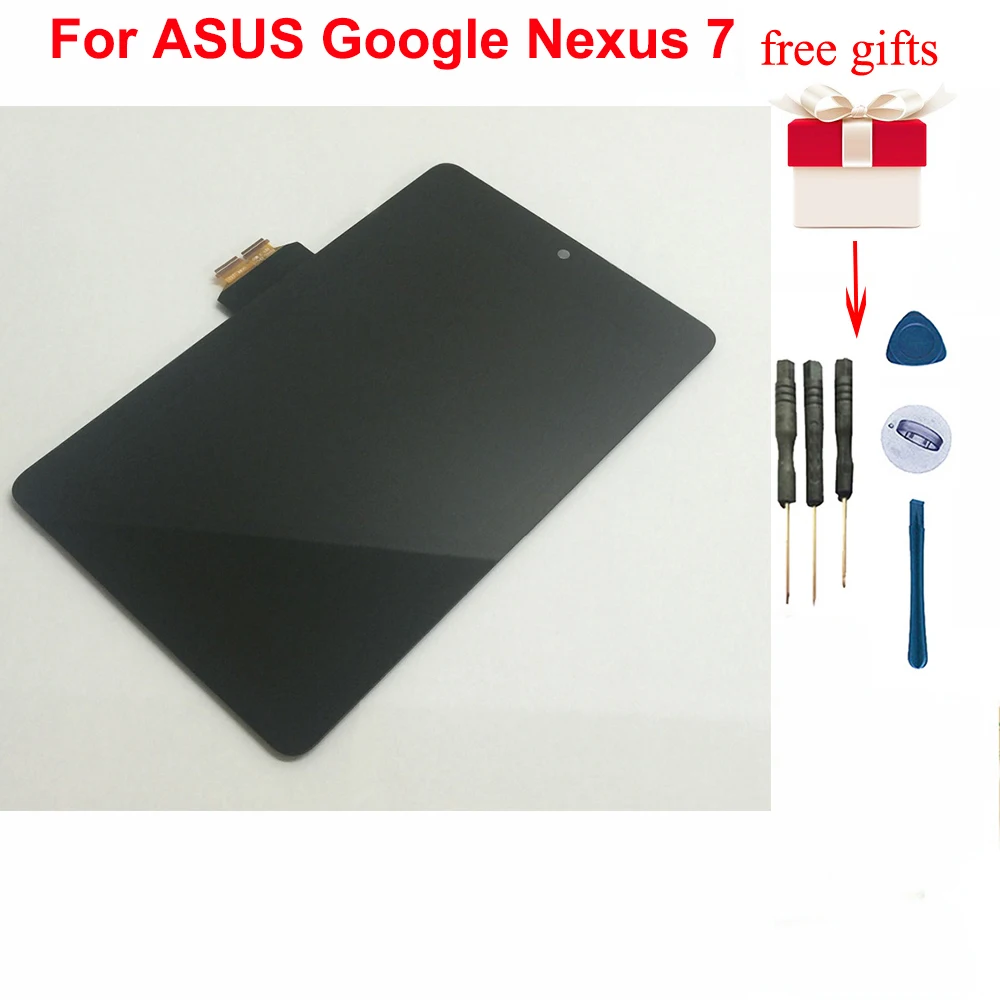 LCD For ASUS Google Nexus 7 1st Gen 2012 ME370T ME370 ME370TG LCD Display Monitor Panel Touch Screen Digitizer Glass Assembly