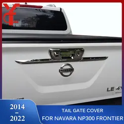 ABS Rear Gate Cover Truck Trim For Nissan Navara Np300 2014 2015 2016 2017 2018 2019 2020 2021 Frontier Accessories YCSUNZ