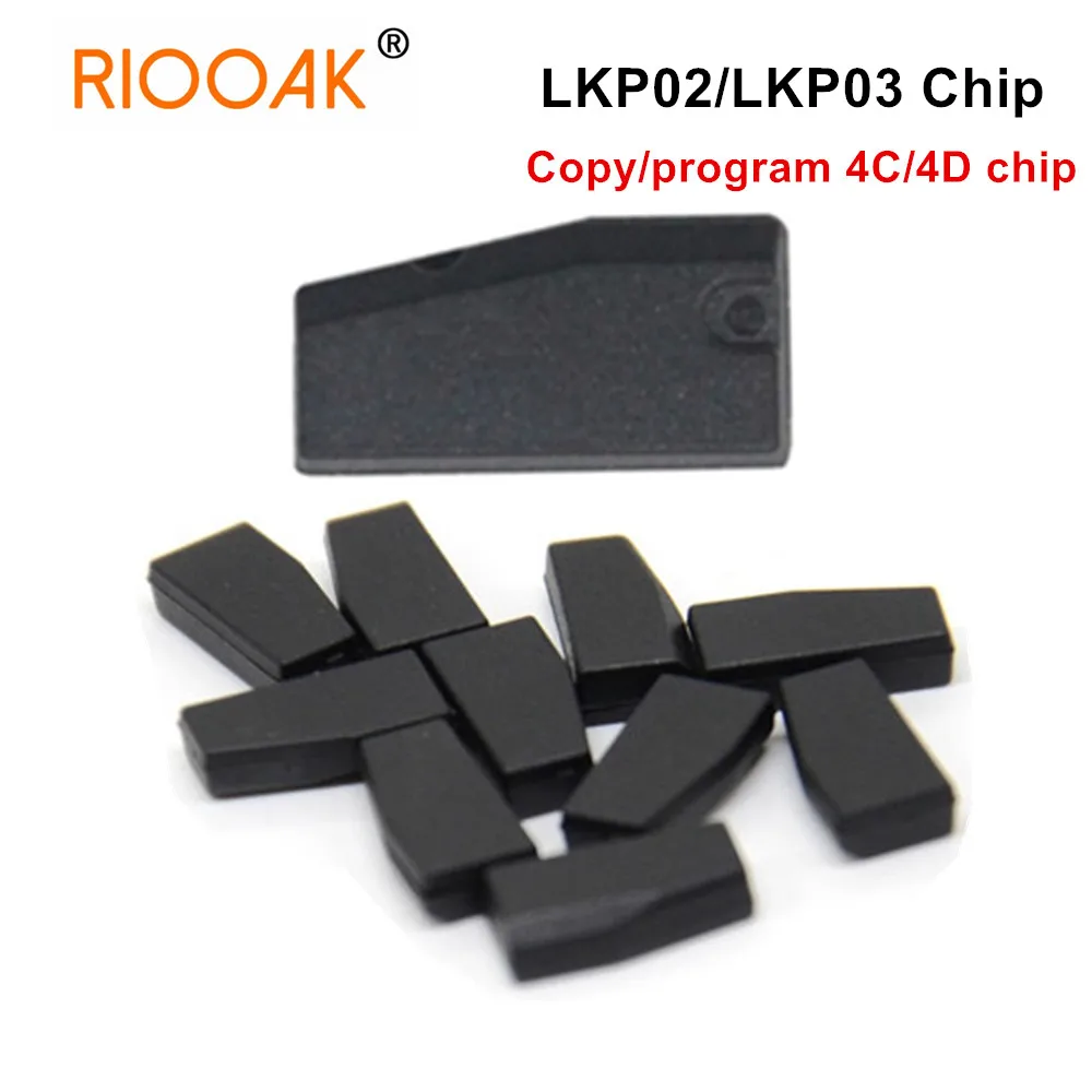 

10pcs Original Newest LKP02 LKP-02 Chip Can Clone Copy 4C/4D/G Chip Via Tango KD-X2 LKP03 LKP-03 copy ID46 chip