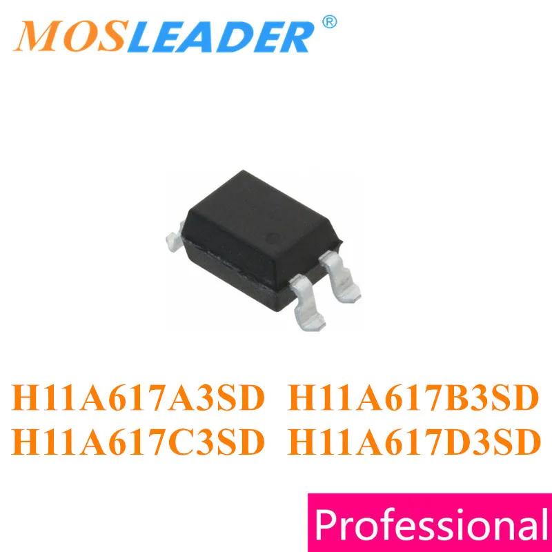 

Mosleader SMD4 SOP4 100 шт. 1000 H11A617A3SD H11A617B3SD H11A617C3SD H11A617D3SD, сделано в Китае, высокое качество