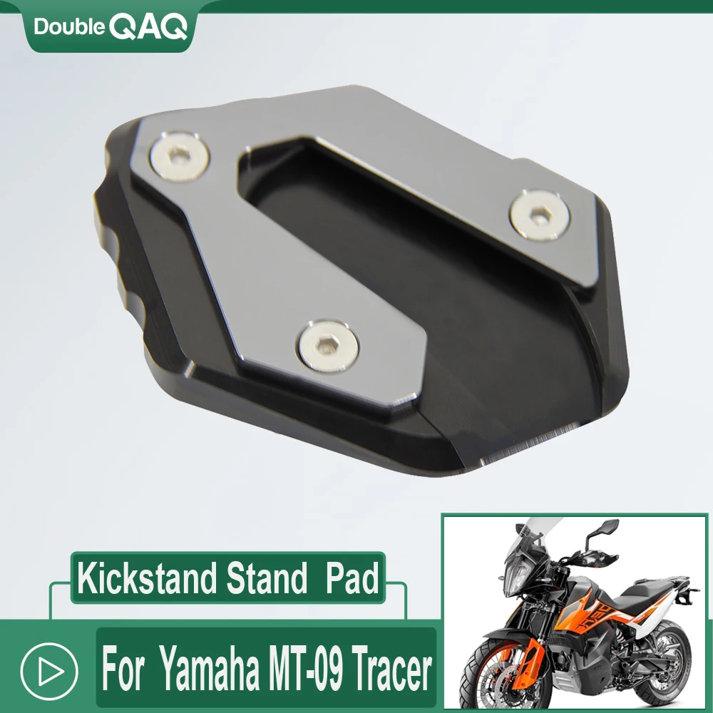 

Motorcycle New Kickstand Side Kick Stand For Yamaha MT-09 Tracer MT 09 TRACER 900 GT MT09 FZ09 Foot Extension Pad CNC