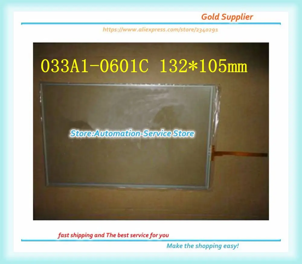 

New Touch Screen Glass Panel Use For 033A1-0601C 132*105mm