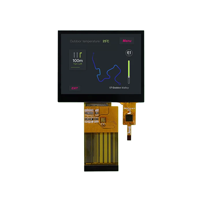 

3.5 inch capacitive touch screen with SPI+RGB interface TFT and IC2 interface capacitive touch screen