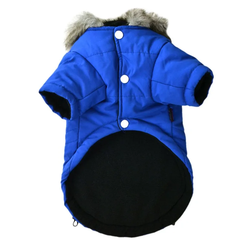 Reflective Dog Clothes Winter Warm Cotton Pet Dog Jacket Coat Puppy Chihuahua Clothing Hoodies For Small Medium Dogs Outfit