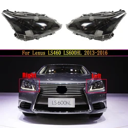 For Lexus LS460 LS600HL 2013~2016 Headlamp Cove Headlight Cover Large Lampshade Headlight Shell Mask Lens Lamp Shell