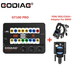 GT100+ ECU Bench Connector OBD II Break Out Box GT100 Pro with Electronic Current Display for BMW FEM/ BDC/CAS4 / CAS4+