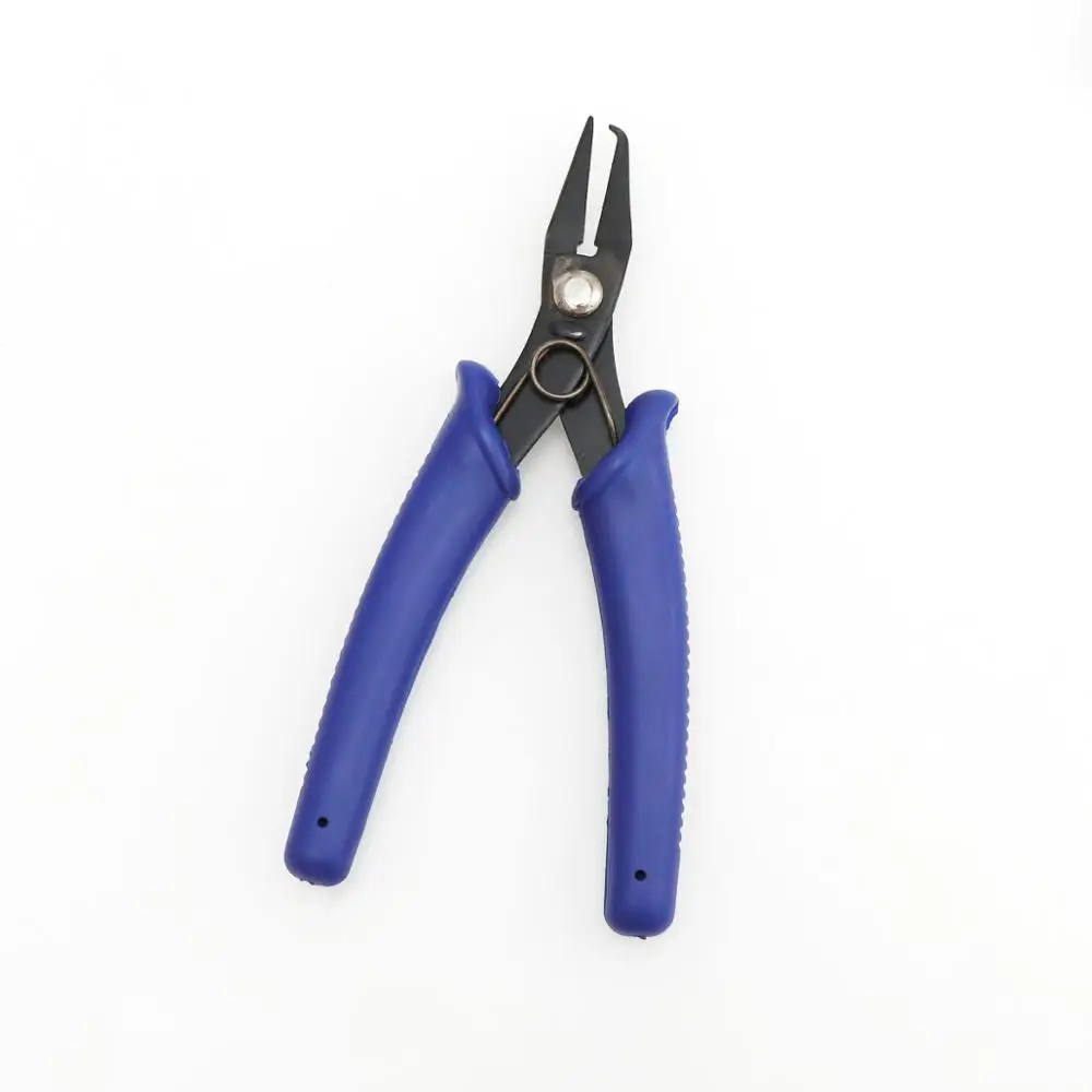 1Pieces Royal Blue Steel Jewelry Jeweler Tools Crimper Pliers for Crimp Beads DIY Jewelry Beading Bead Crimper Pliers Tools