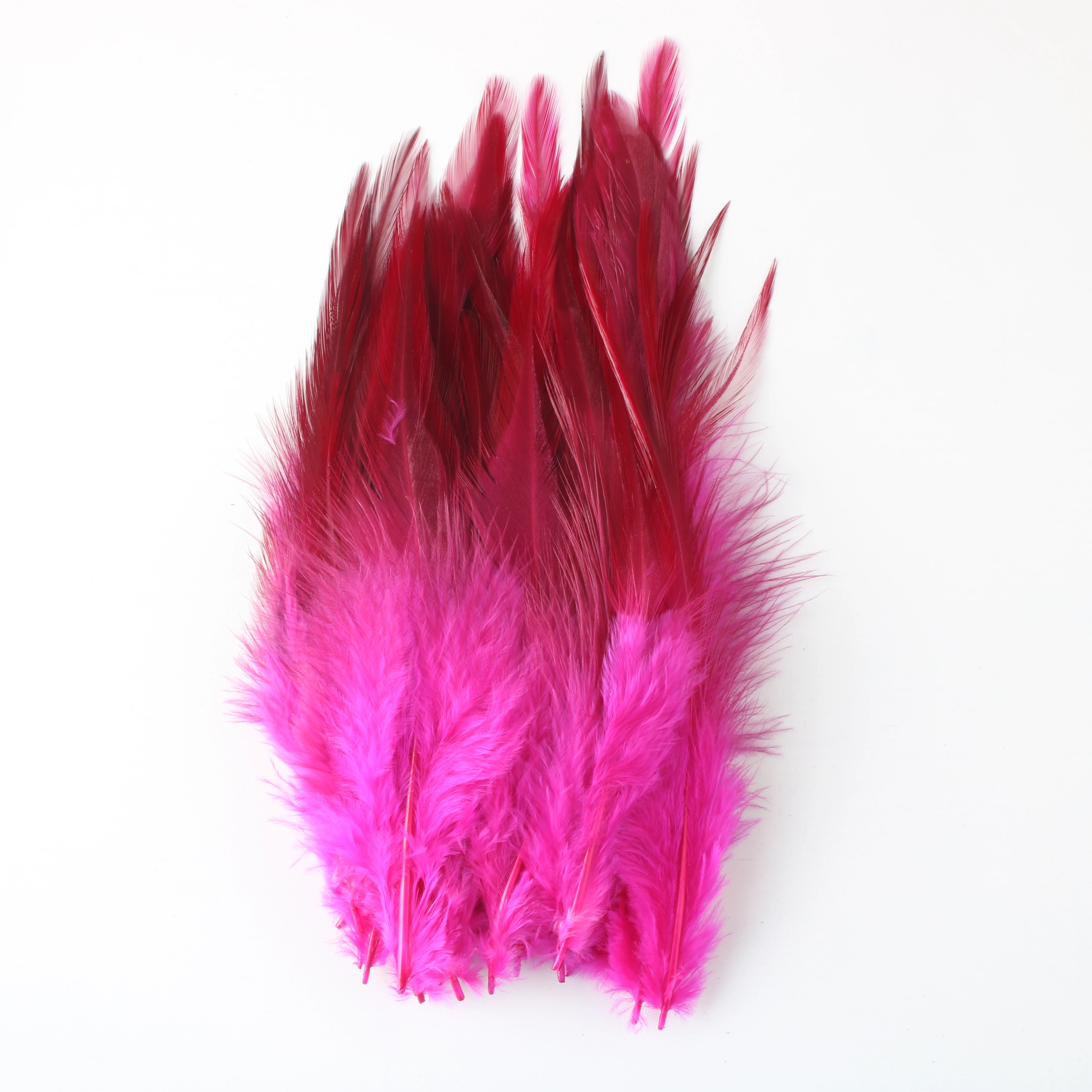 جميلة 50 قطعة/الوحدة الورد الديك ريش الدجاج للحرف اليدوية 4-6 بوصة 10-15 سنتيمتر ريش الدراج بلوم مجوهرات الديكور أعمدة #1