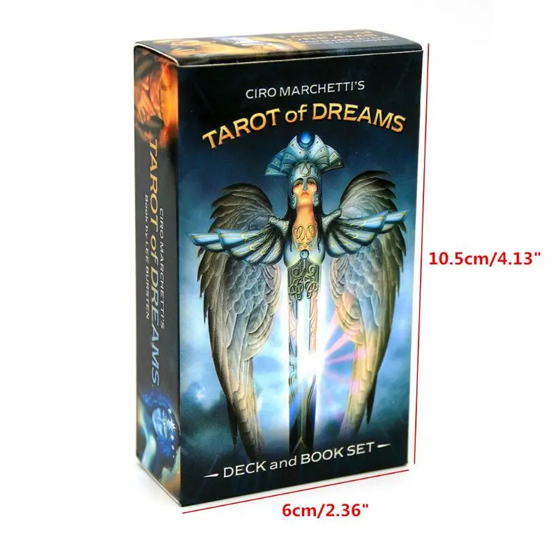 Tarots of Dreams Full English 83 Cards Deck Oracle Playing Card Divination Game D0LB