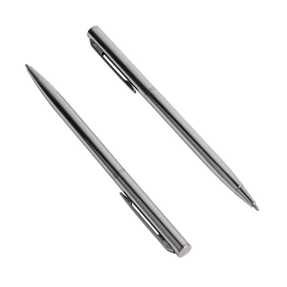 Rotating short ballpoint pen 10cm metal ball pen pocket mini pen 7cm crystal diamond atomic pen core