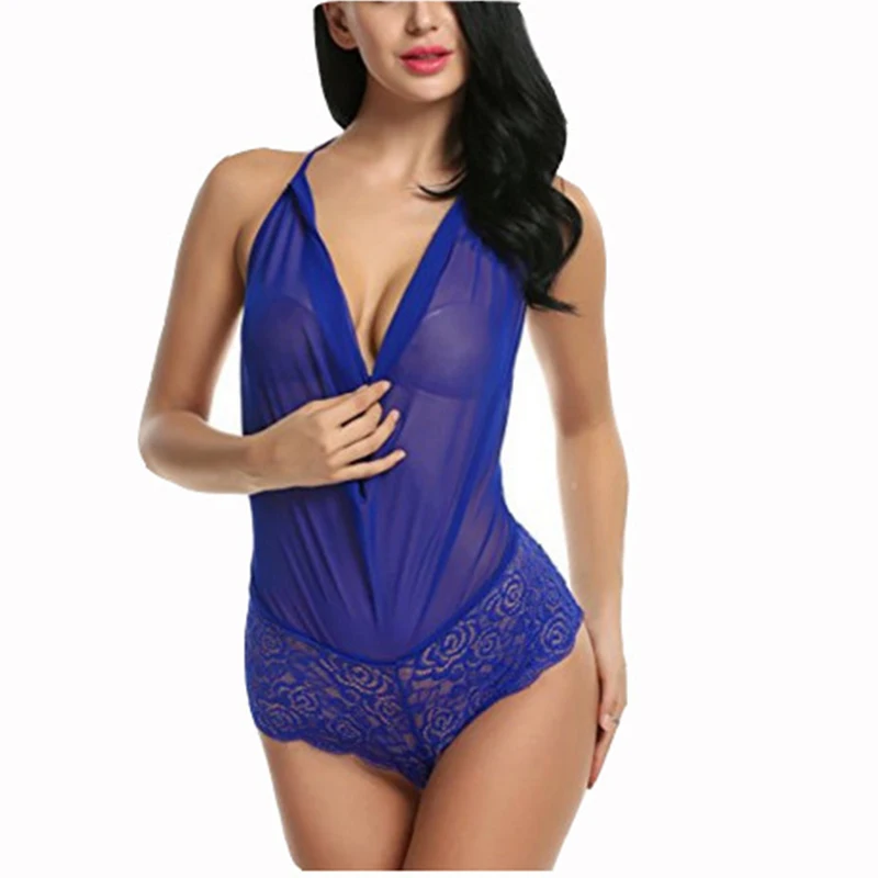 New Sexy Costumes G-string Sexy Lingerie Lace Siamese Perspective Three-Point Underwear Erotic Lingerie Adult Products