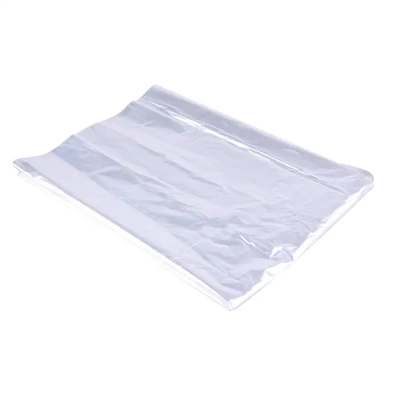 20pcs/Lot Plastic Transparent Dust Cover Garment of Clothes Hanging Pocket Storage Bag Wardrobe Hanging Clothing